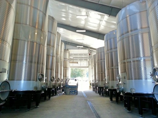 The addition to A to Z Vineyards production facilities.